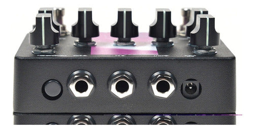 Pedal Keeley Loomer Fuzz Reverb Reverse Made In Usa Preto