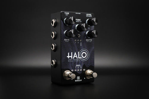Keeley Halo Waves Ltd Edition Dual Echo Pedal Delay – Keeley