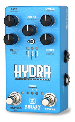 Pedal Keeley Electronics Hydra Stereo Reverb & Tremolo
