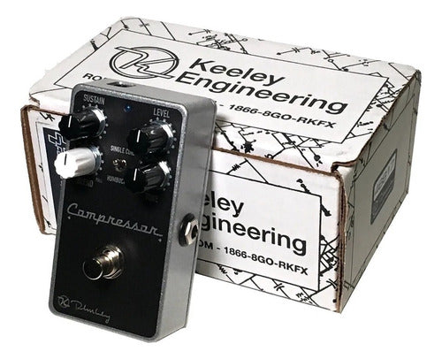 Pedal De Efeito Keeley Electronics Compressor Plus Preto