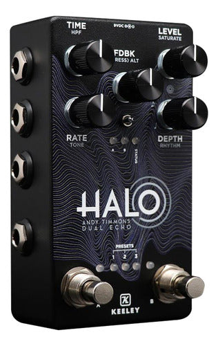 Keeley Halo Waves Ltd Edition Dual Echo Pedal Delay